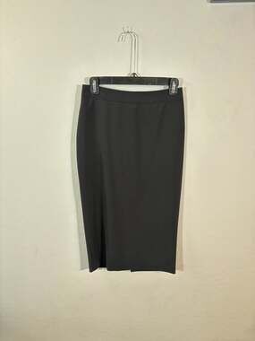 United Colors of Benetton Black Stretch Pencil Skirt Size IT 40